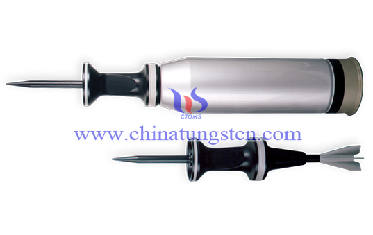 tungsten alloy rod armour-piercing bullet image